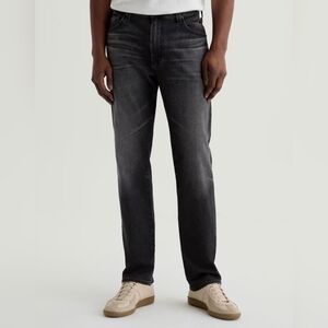 AG Adriano Goldschmied The Everett Slim Straight Jeans Soft Black Wash 38 X 34